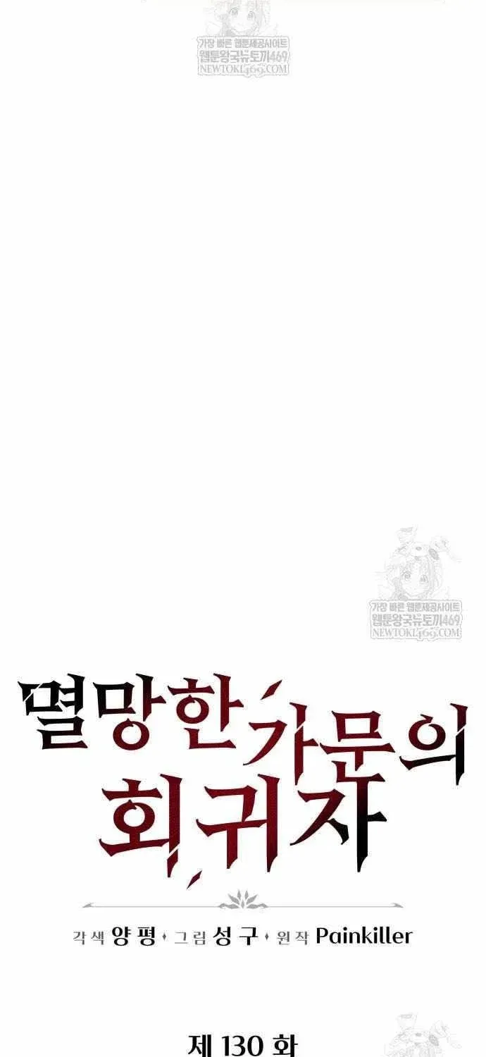 Hồi Quy Giả Của Gia Tộc Suy Vong Chap 130 - Next Chap 131