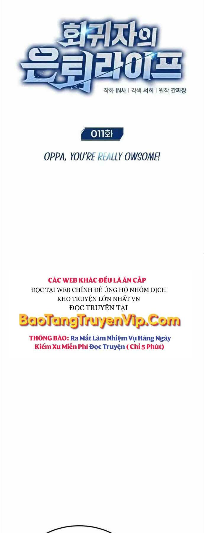 Hồi Quy Giả Về Hưu Chap 11 - Next Chap 12