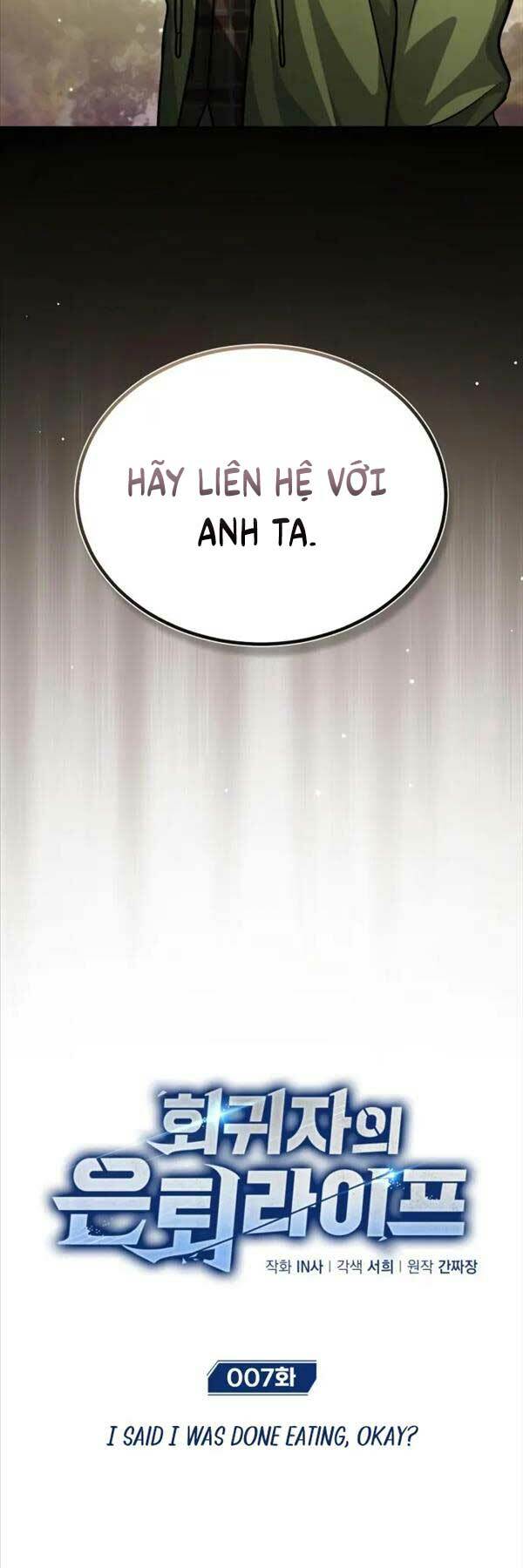 Hồi Quy Giả Về Hưu Chap 7 - Next Chap 8
