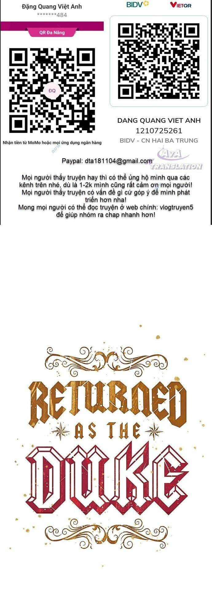 Hồi Quy Thành Công Tước Chap 71 - Next Chap 72