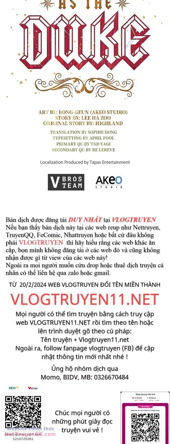 Hồi Quy Thành Công Tước Chap 76 - Next Chap 77