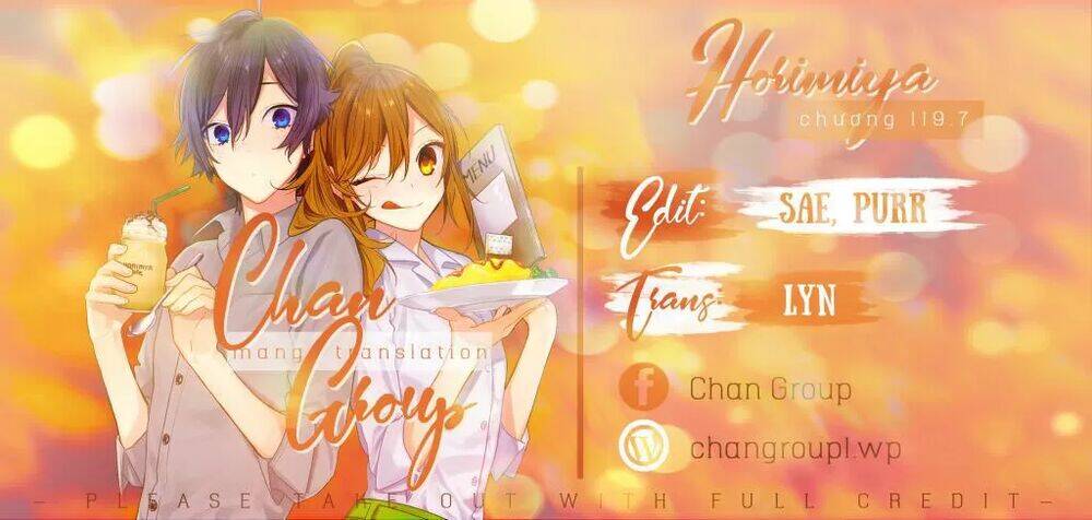 Horimiya Chap 119.7 - Next Chap 120.7