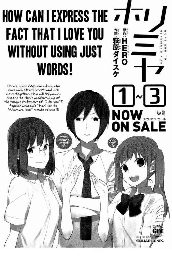 Horimiya Chap 23 - Next Chap 24