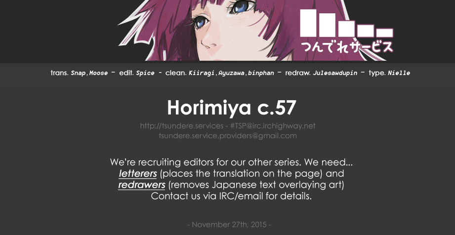 Horimiya Chap 57 - Next Chap 58