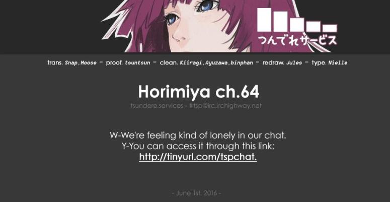 Horimiya Chap 64 - Next Chap 65