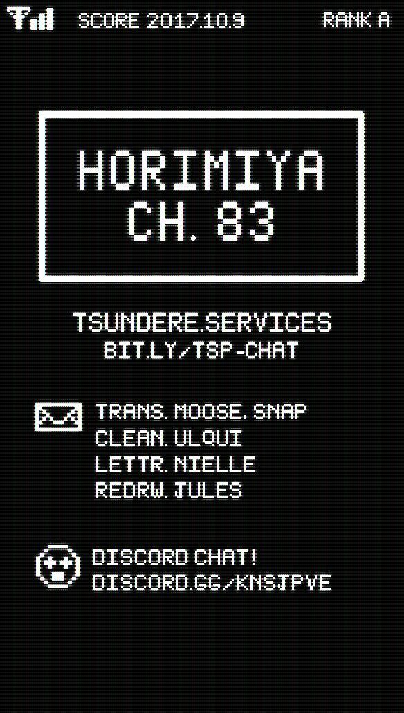 Horimiya Chap 83 - Next Chap 84