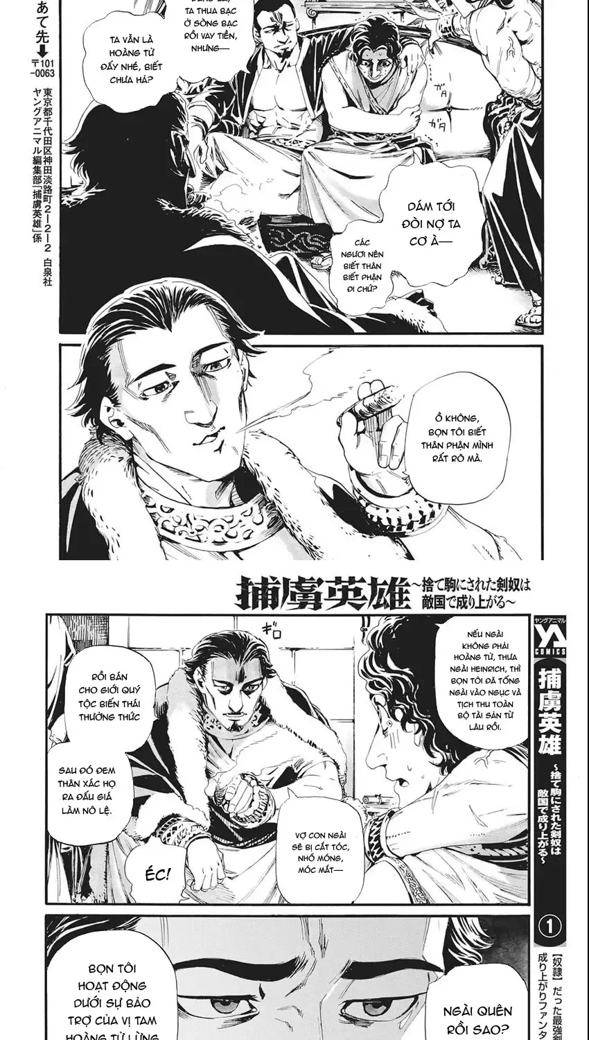 Horyo Eiyuu ~Sute Koma Ni Sareta Kendo Wa Tekikoku De Nariagaru~ Chap 13 - Next Chap 14