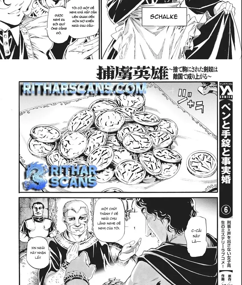 Horyo Eiyuu ~Sute Koma Ni Sareta Kendo Wa Tekikoku De Nariagaru~ Chap 13 - Next Chap 14