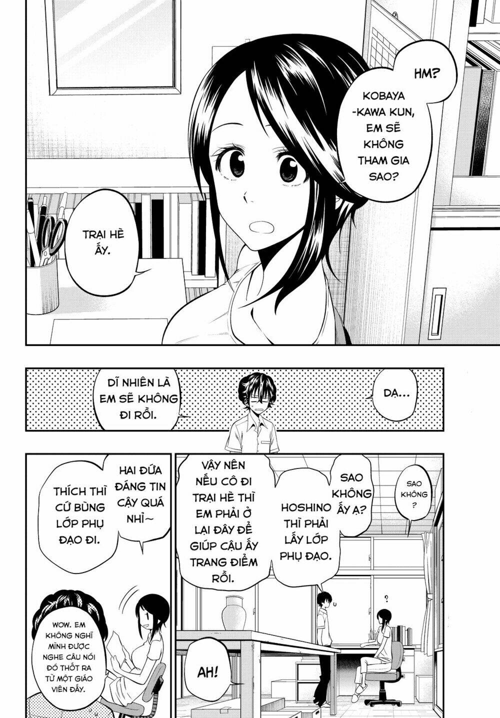 Hoshino, Me O Tsubette Chap 20 - Next Chap 21