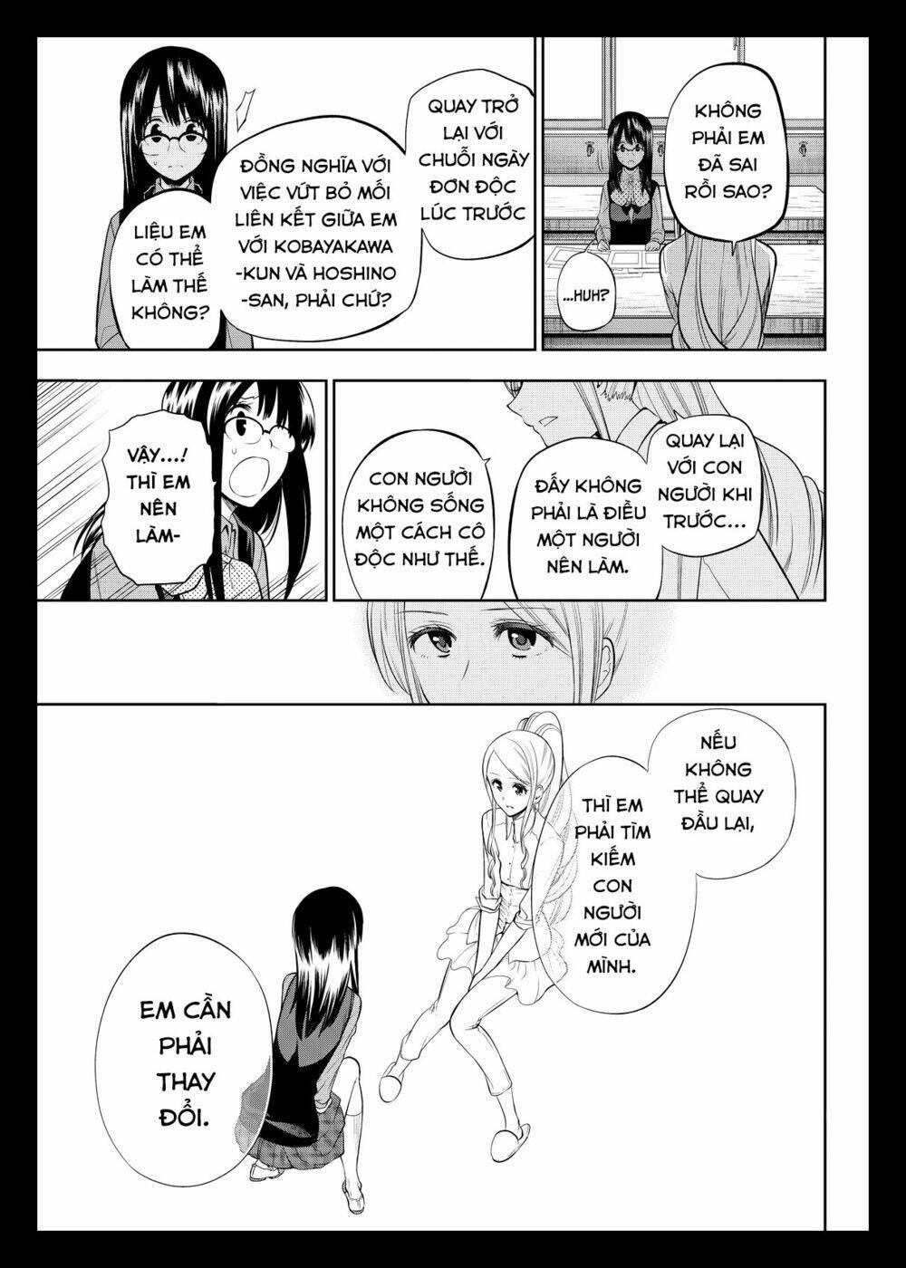 Hoshino, Me O Tsubette Chap 46 - Next Chap 47