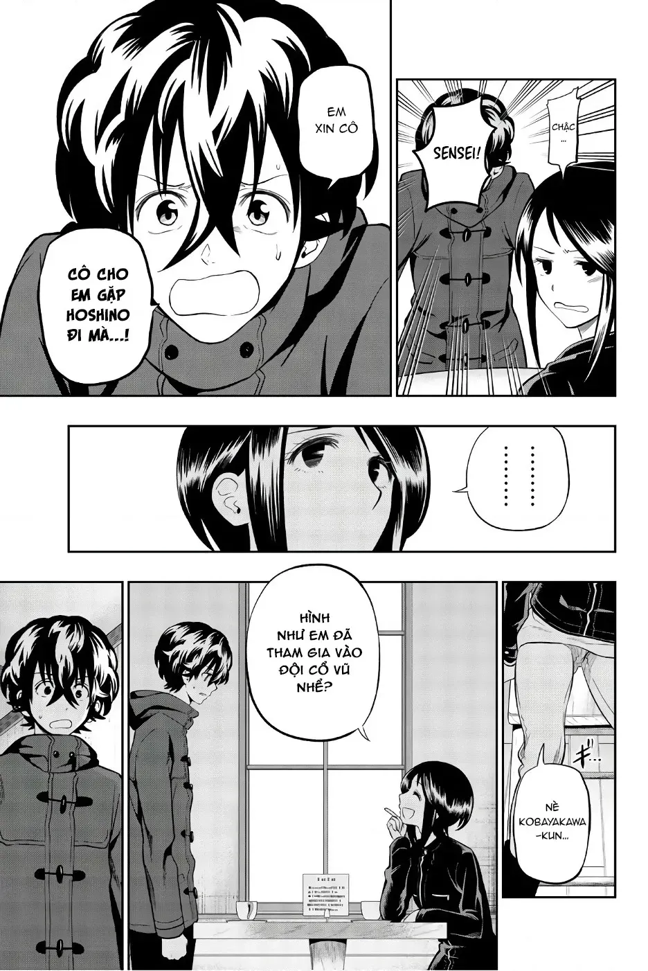 Hoshino, Me O Tsubette Chap 85 - Next Chap 86