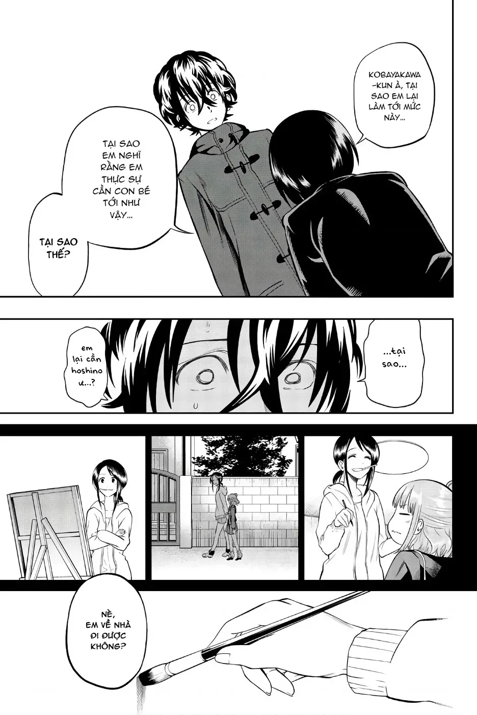 Hoshino, Me O Tsubette Chap 85 - Next Chap 86