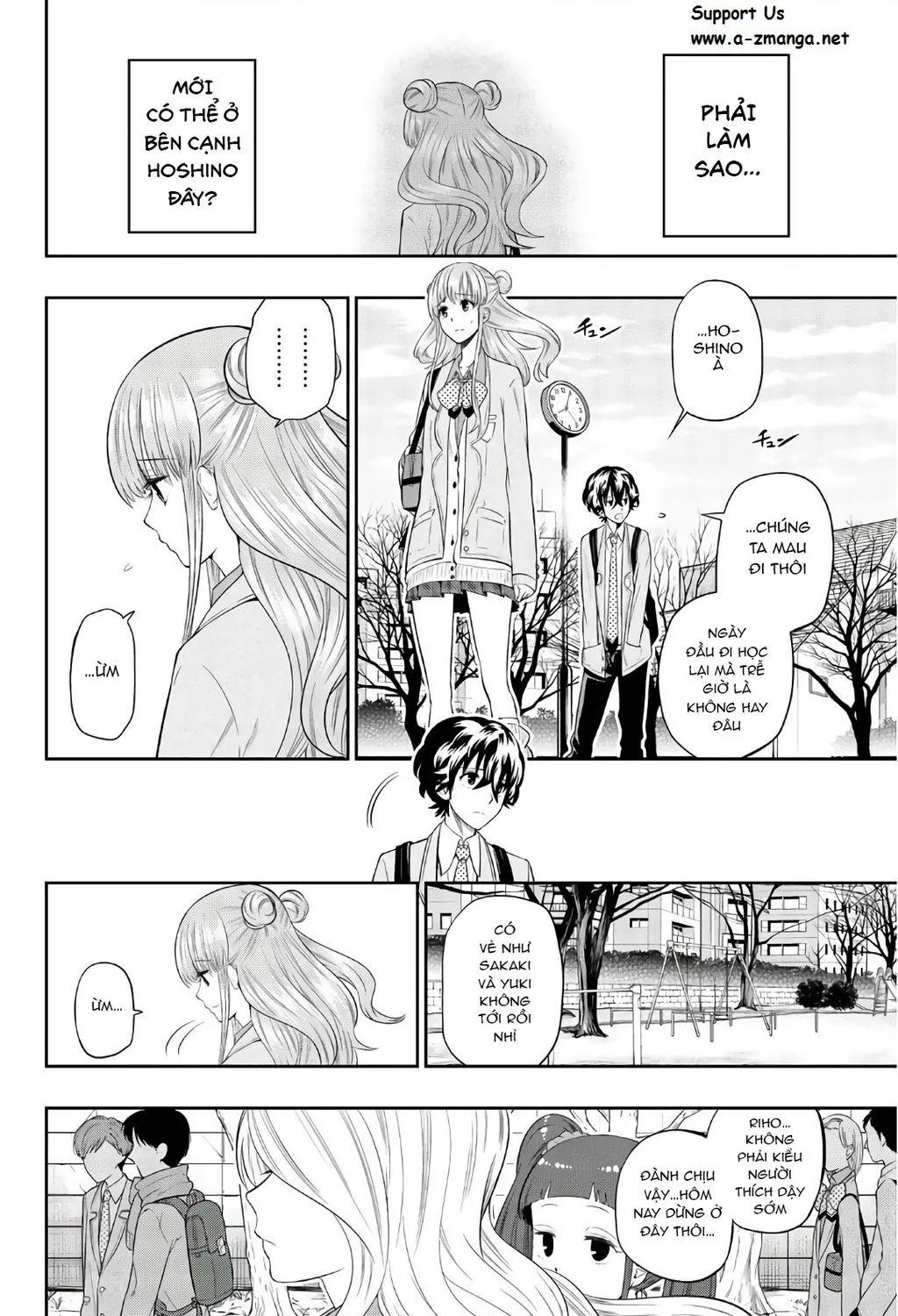 Hoshino, Me O Tsubette Chap 91 - Next Chap 92