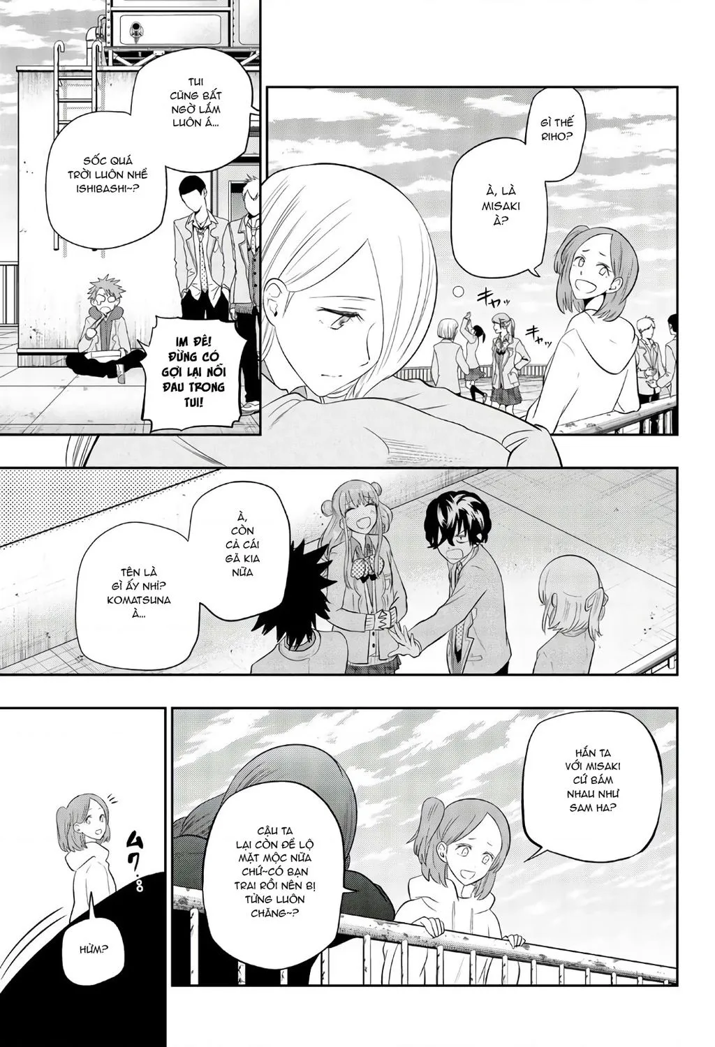 Hoshino, Me O Tsubette Chap 92 - Next Chap 93
