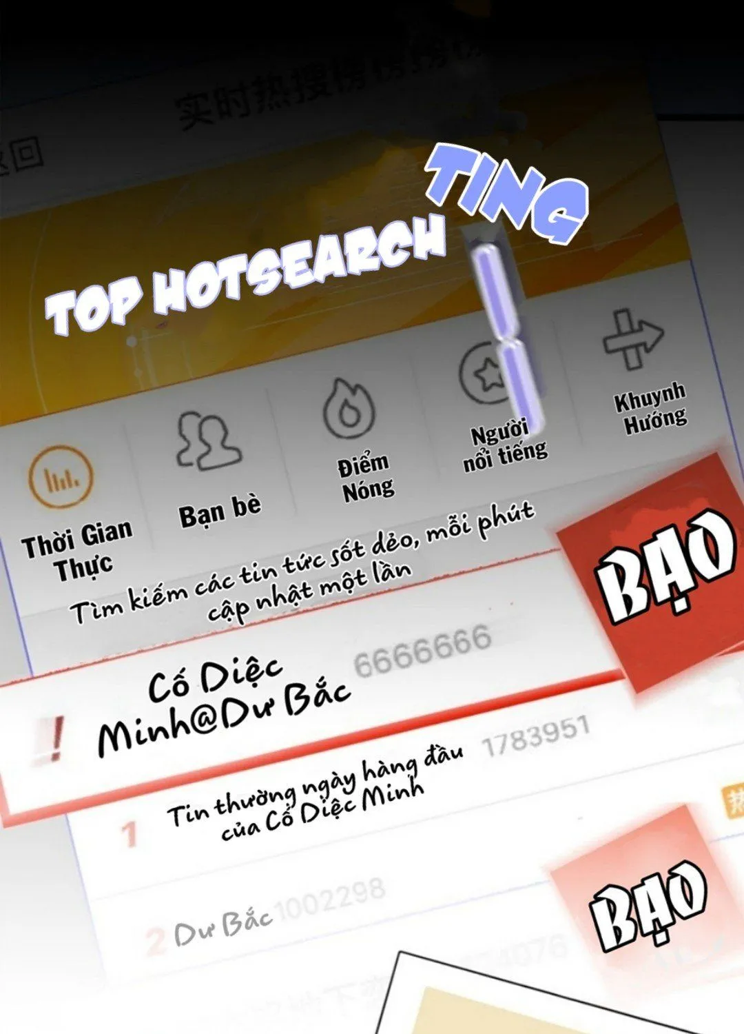 Hotsearch Của Ảnh Đế Chap 0.2 - Next Chap 1.2