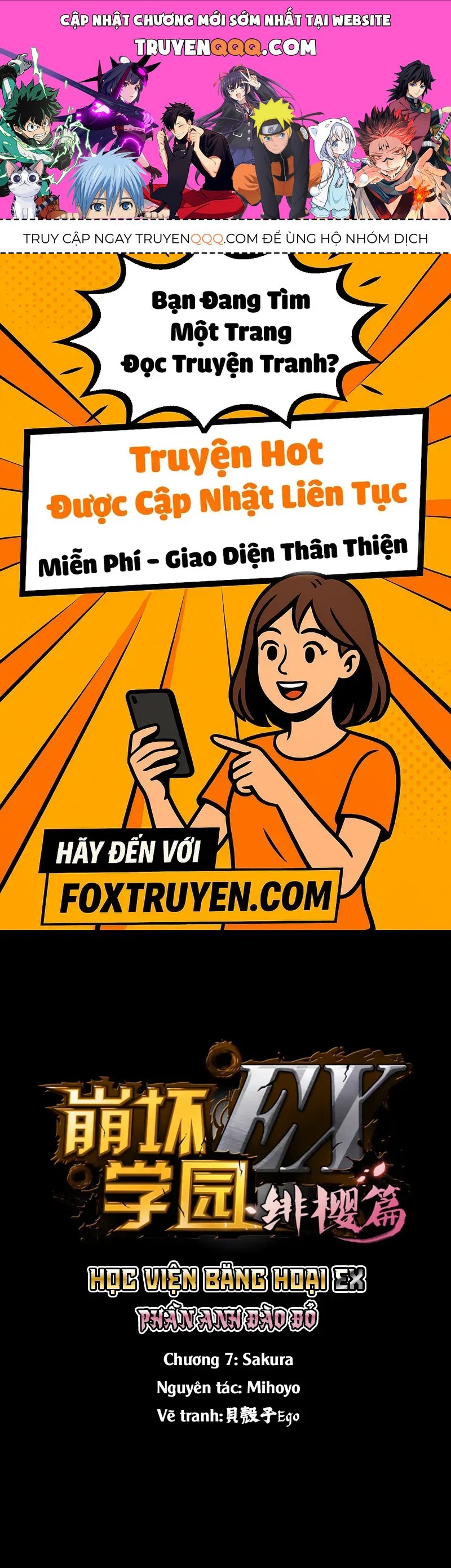 Houkai Gakuen Ex - Sakura Arc Chap 7 - Next Chap 8