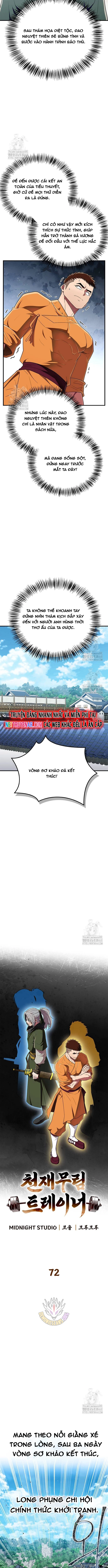 Huấn Luyện Viên Murim Thiên Tài Chap 72 - Next Chap 73