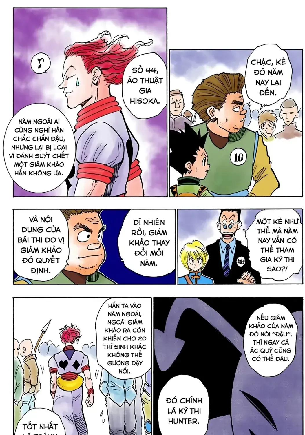 Hunter X Hunter (Digital Colored) Chap 5 - Next Chap 6