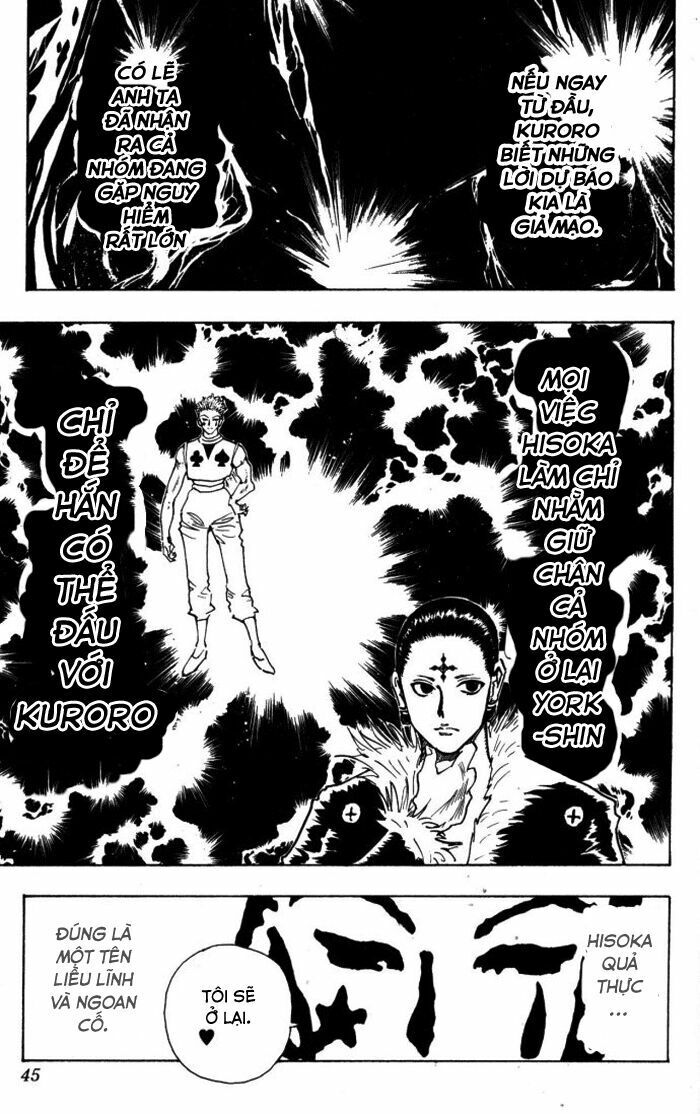 Hunter X Hunter Chap 106 - Next Chap 107