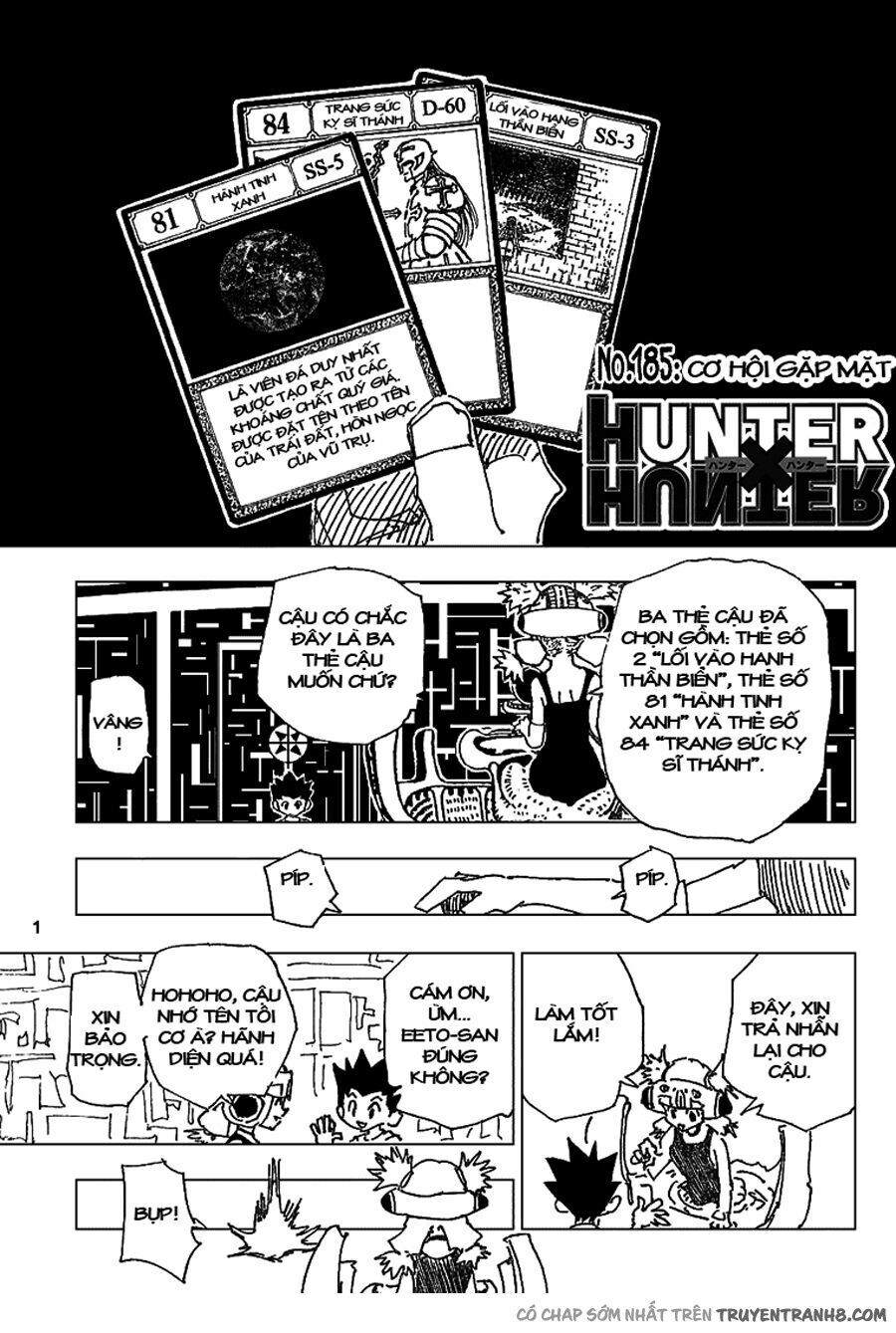 Hunter X Hunter Chap 185 - Next Chap 186