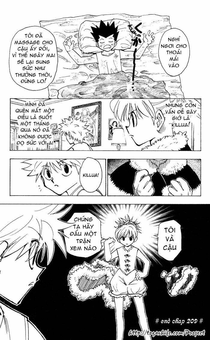 Hunter X Hunter Chap 209 - Next Chap 210