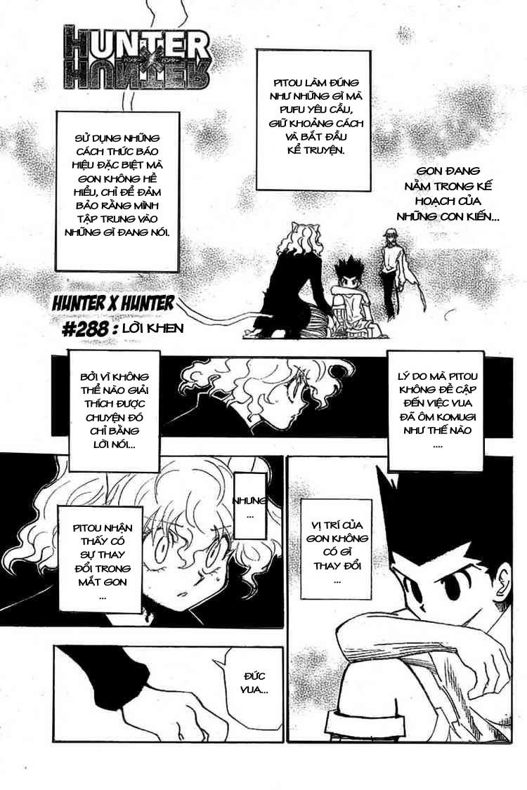 Hunter X Hunter Chap 288 - Next Chap 289