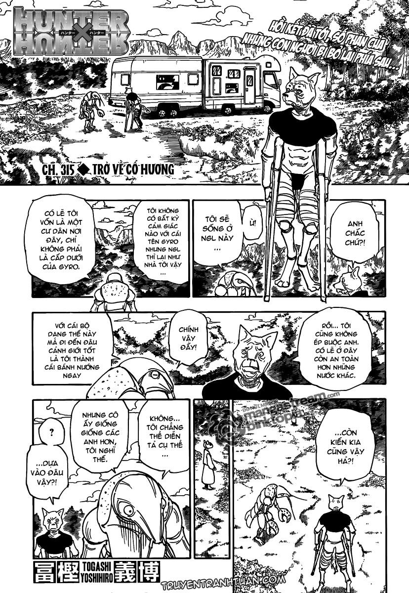 Hunter X Hunter Chap 315 - Next Chap 316