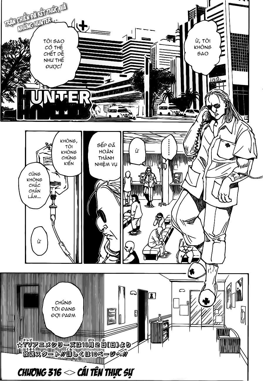 Hunter X Hunter Chap 316 - Next Chap 317
