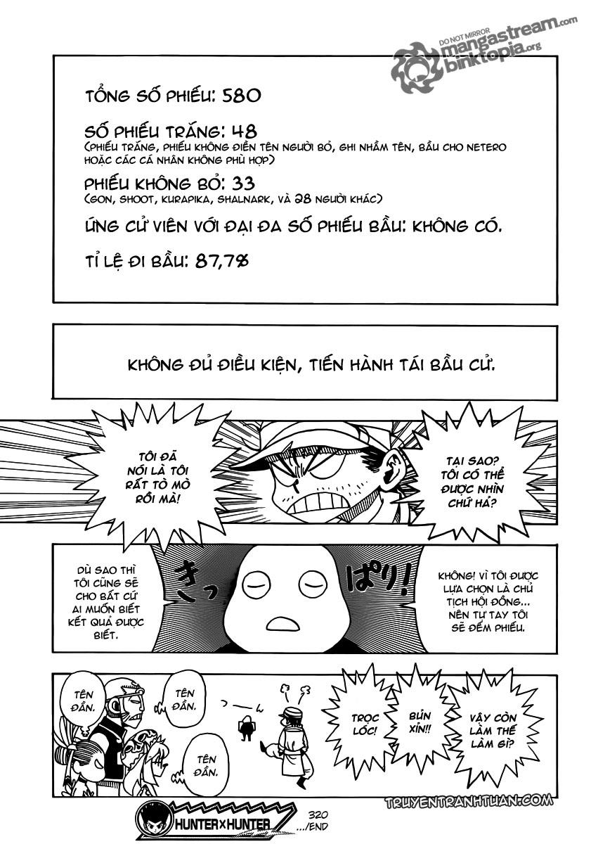 Hunter X Hunter Chap 320 - Next Chap 321