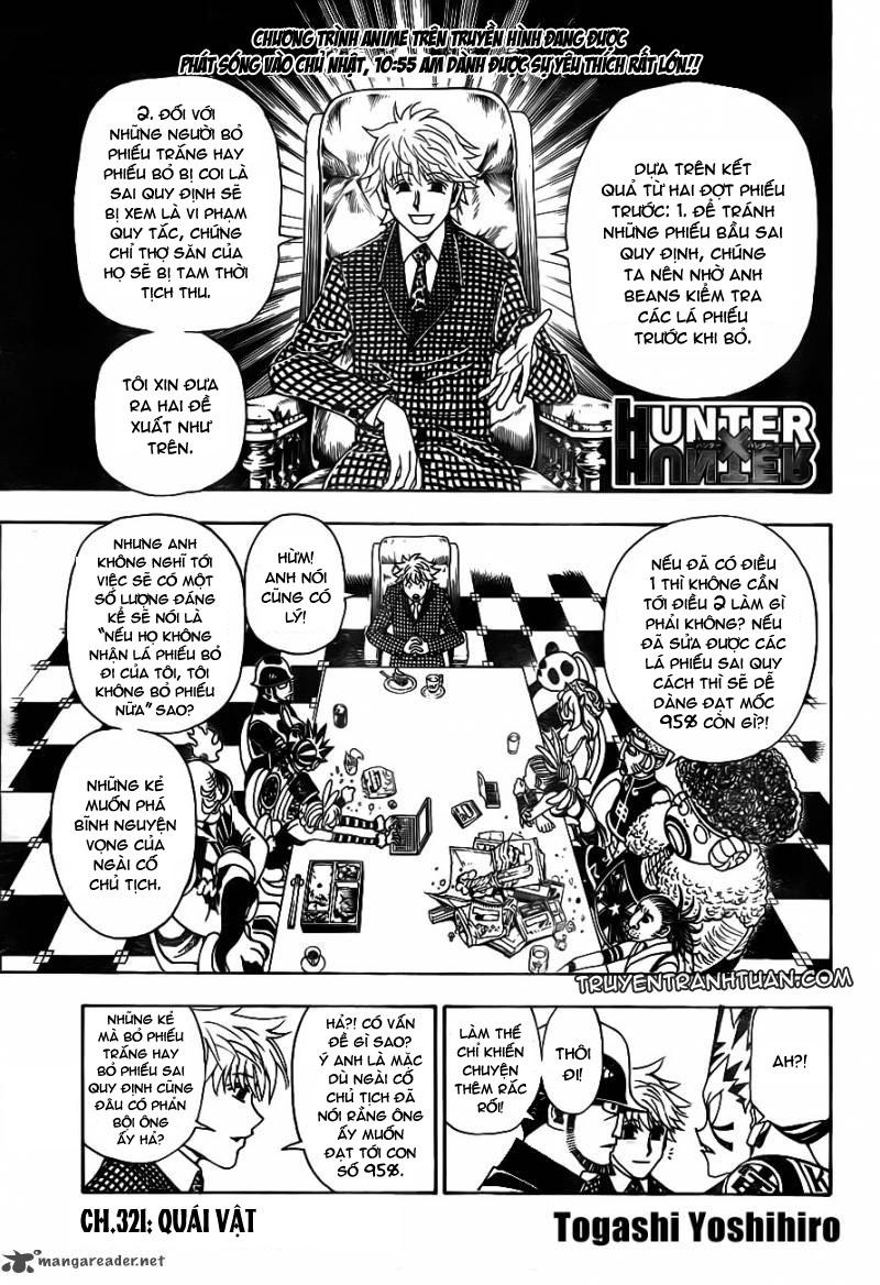 Hunter X Hunter Chap 321 - Next Chap 322