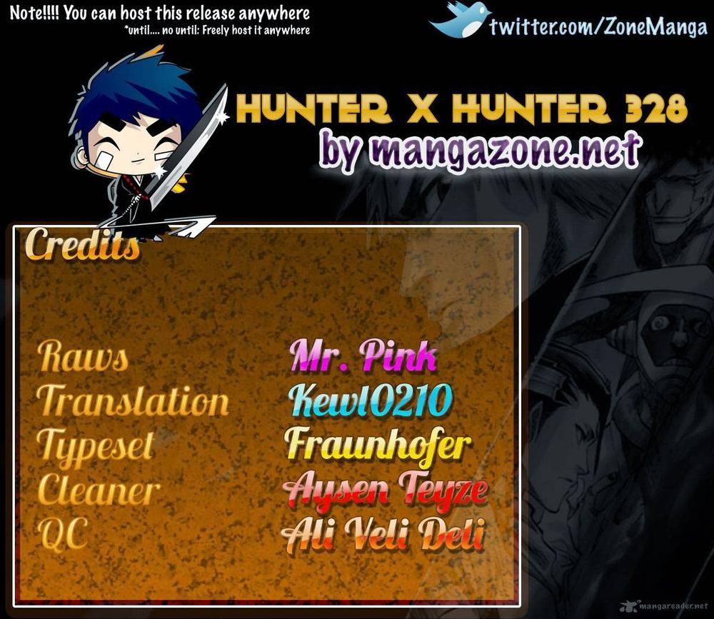 Hunter X Hunter Chap 328 - Next Chap 329