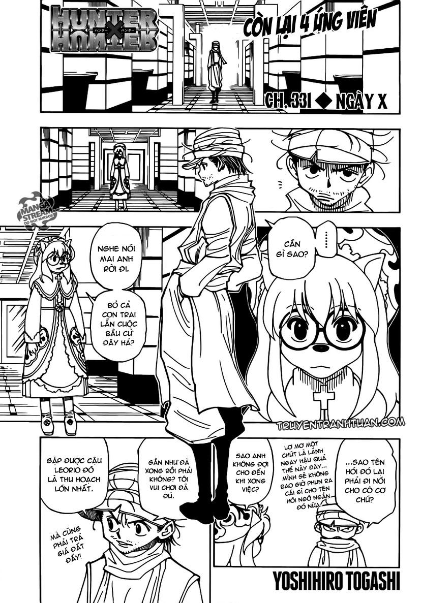 Hunter X Hunter Chap 331 - Next Chap 332