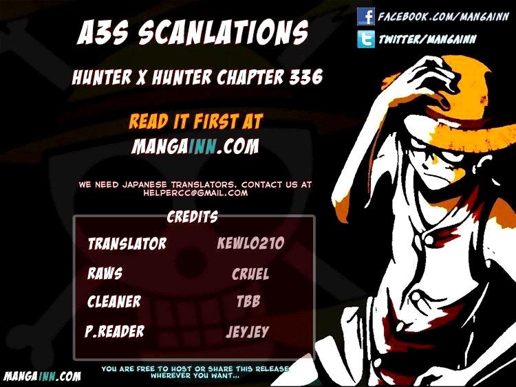 Hunter X Hunter Chap 336 - Next Chap 337