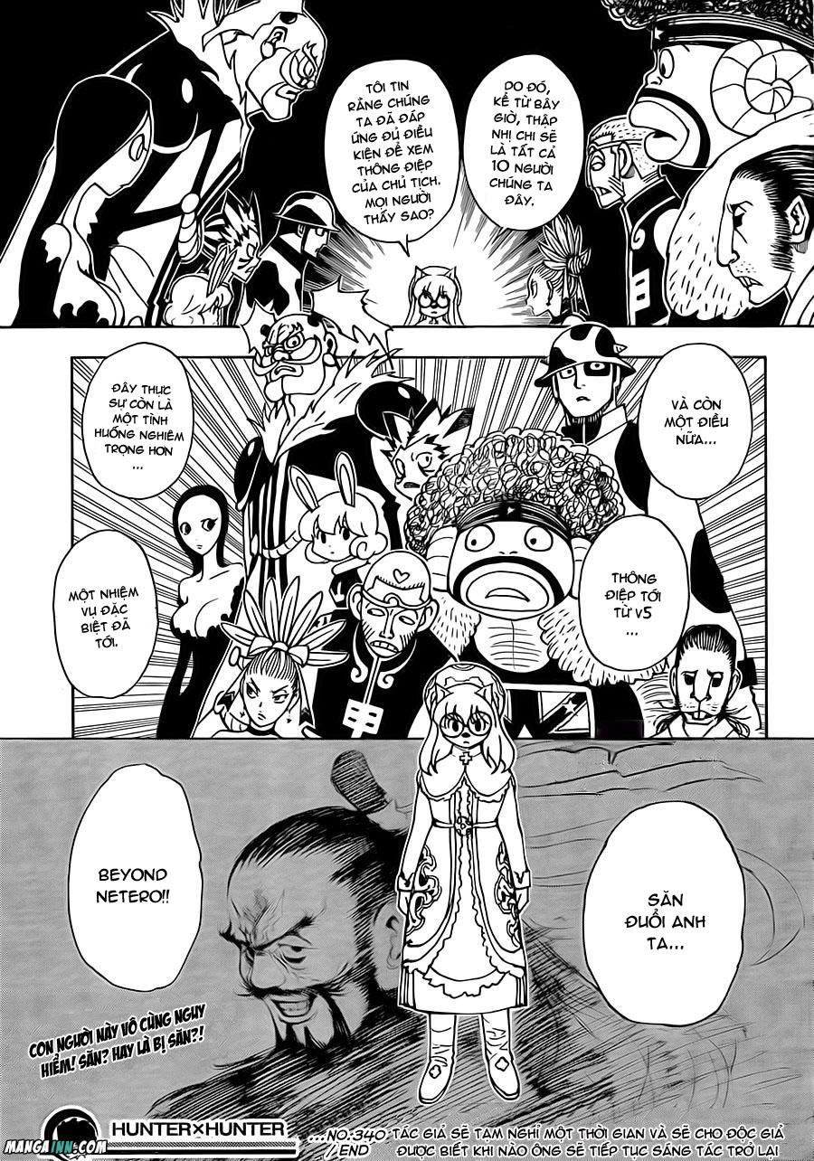 Hunter X Hunter Chap 340 - Next Chap 341