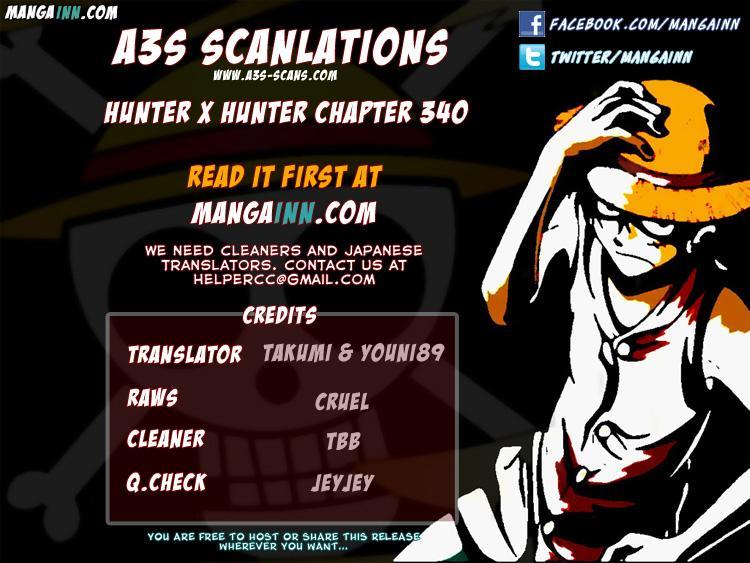 Hunter X Hunter Chap 340 - Next Chap 341