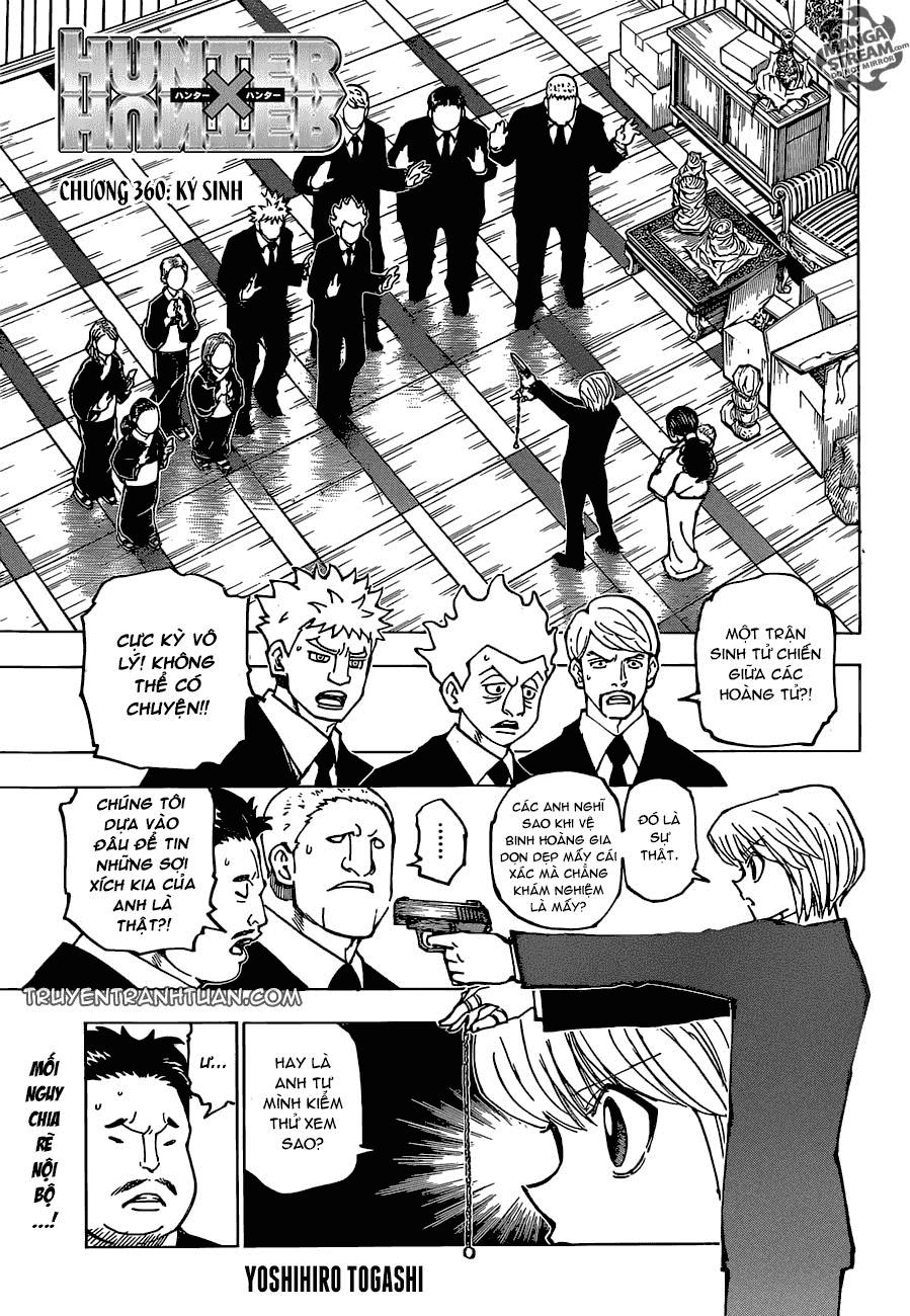 Hunter X Hunter Chap 360 - Next Chap 361