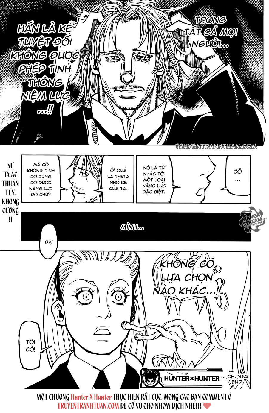 Hunter X Hunter Chap 362 - Next Chap 363