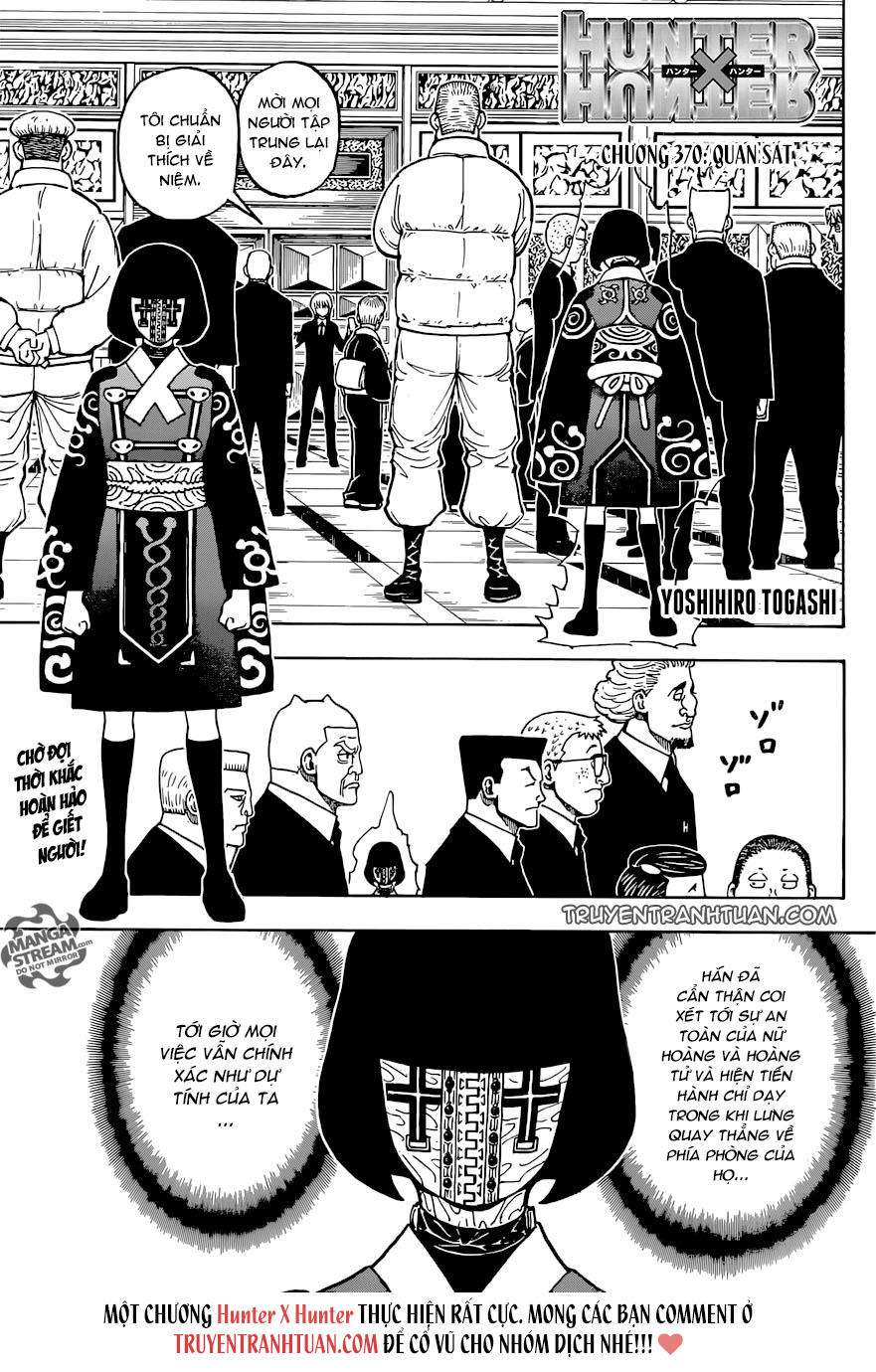 Hunter X Hunter Chap 370 - Next Chap 371
