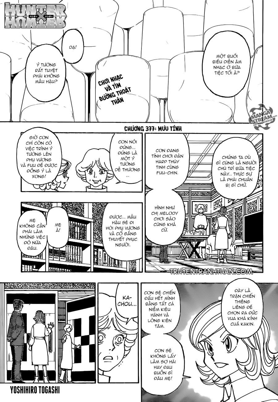 Hunter X Hunter Chap 377 - Next Chap 378