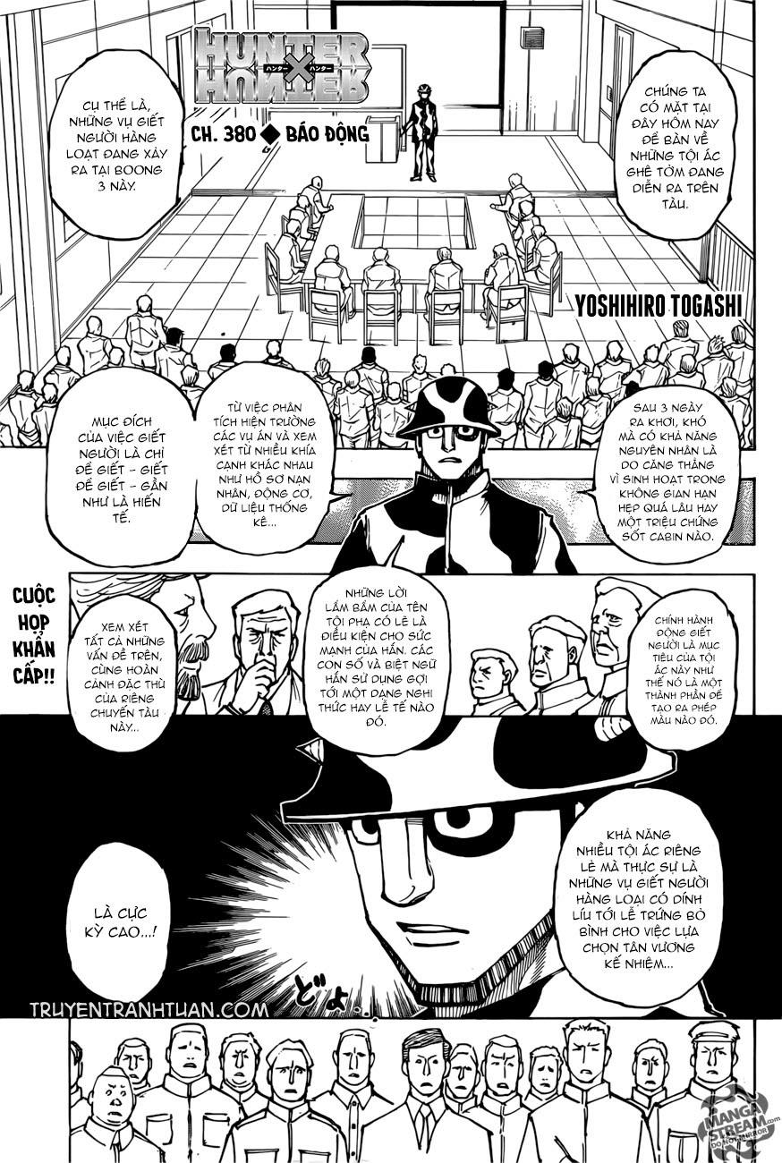 Hunter X Hunter Chap 380 - Next Chap 381