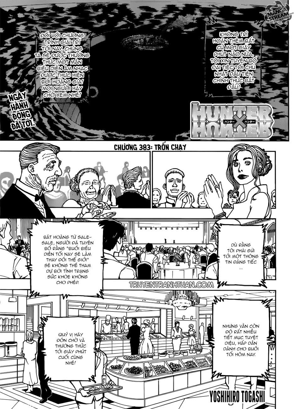 Hunter X Hunter Chap 383 - Next Chap 384