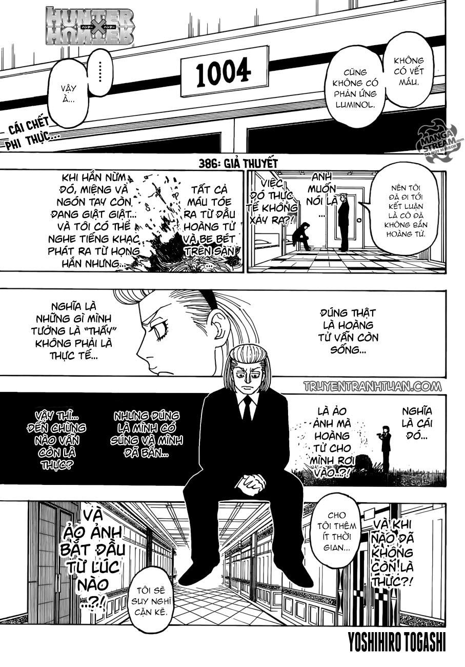Hunter X Hunter Chap 386 - Next Chap 387