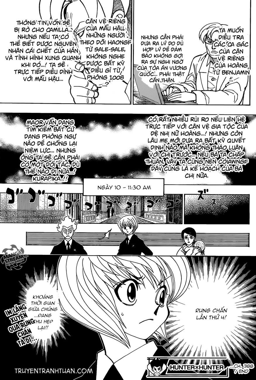 Hunter X Hunter Chap 388 - Next Chap 389