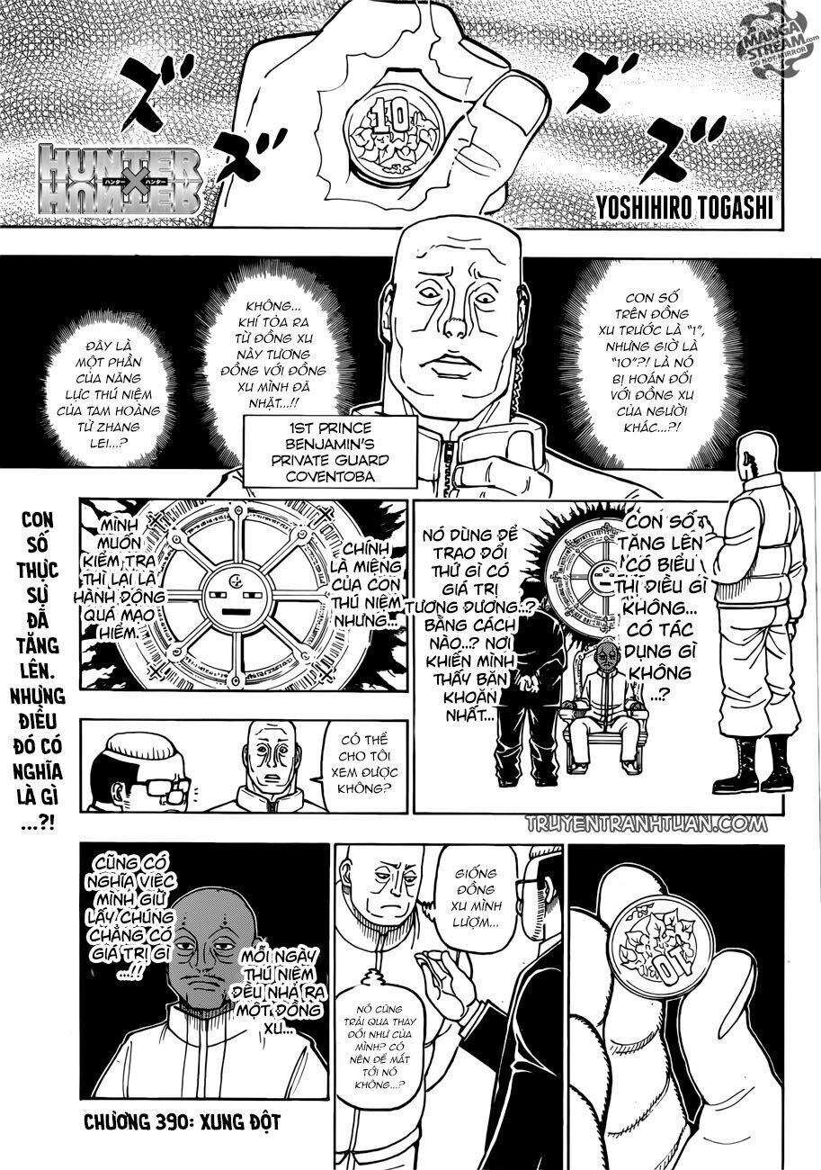 Hunter X Hunter Chap 390 - Next Chap 391