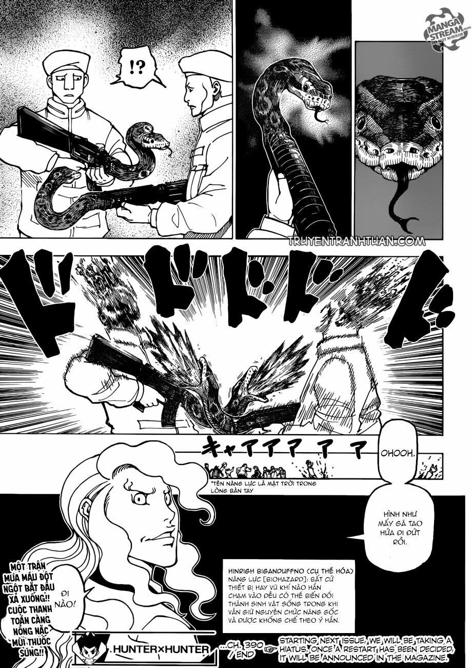 Hunter X Hunter Chap 390 - Next Chap 391