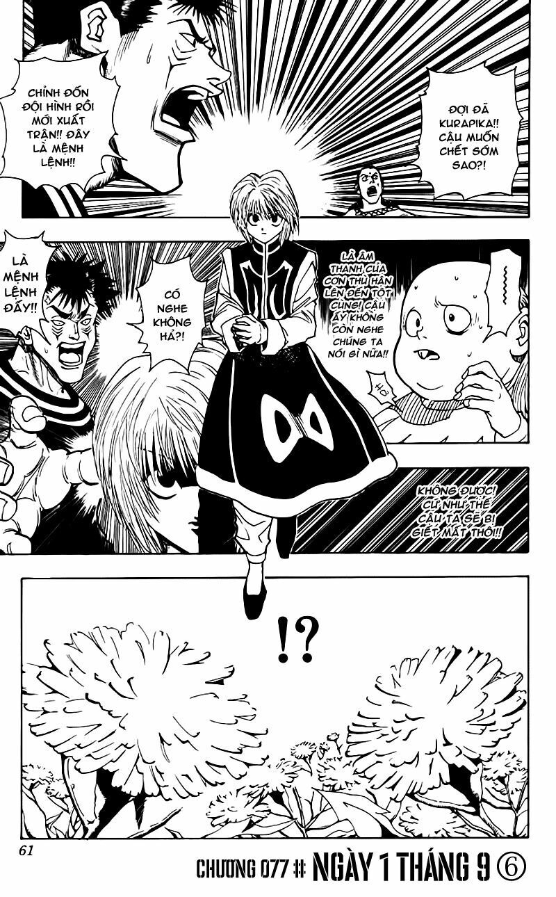 Hunter X Hunter Chap 77 - Next Chap 78