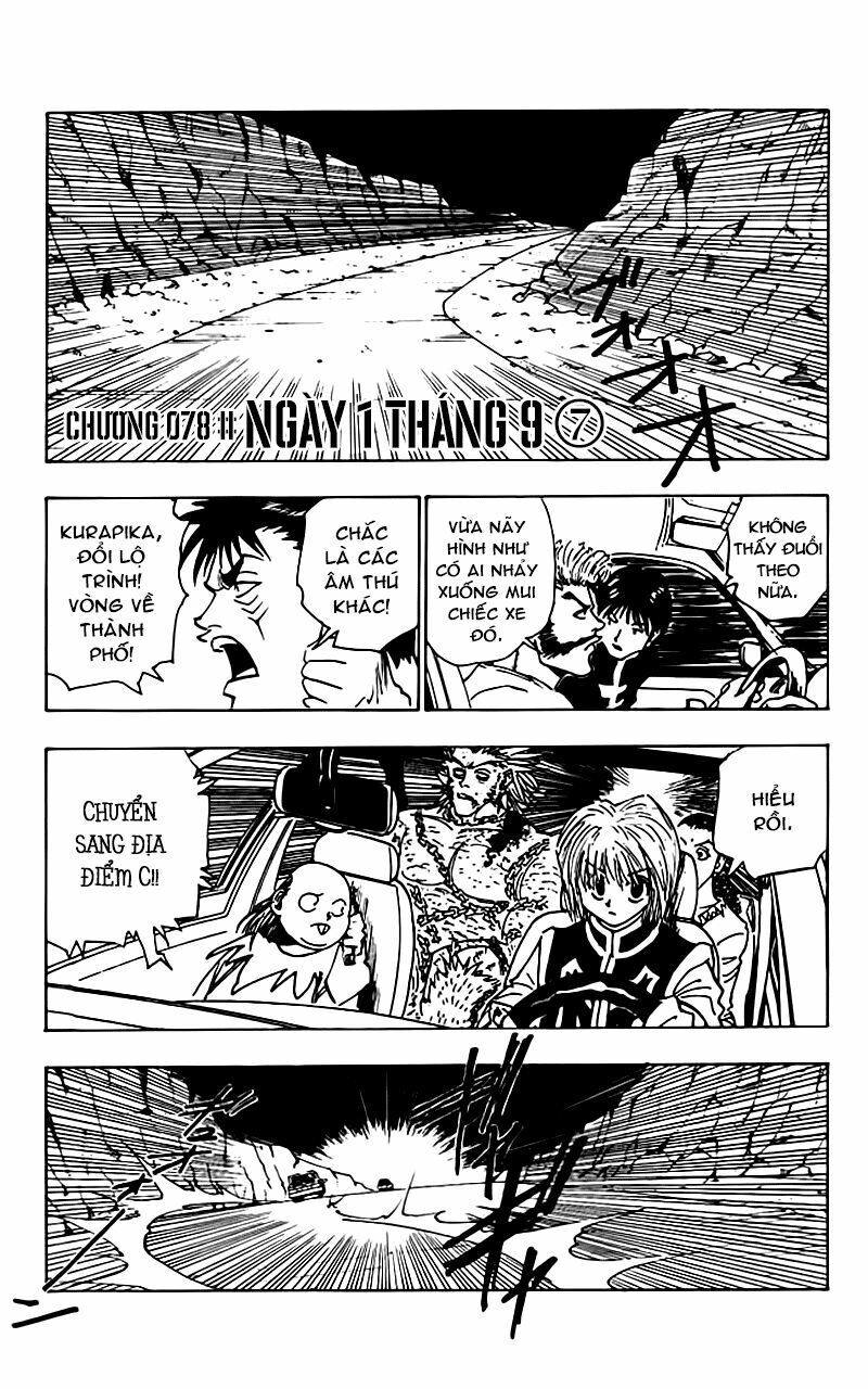 Hunter X Hunter Chap 78 - Next Chap 79