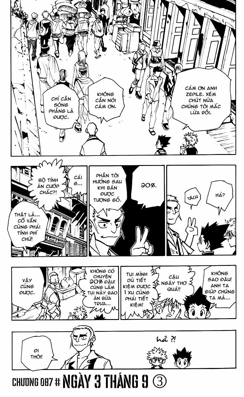 Hunter X Hunter Chap 87 - Next Chap 88