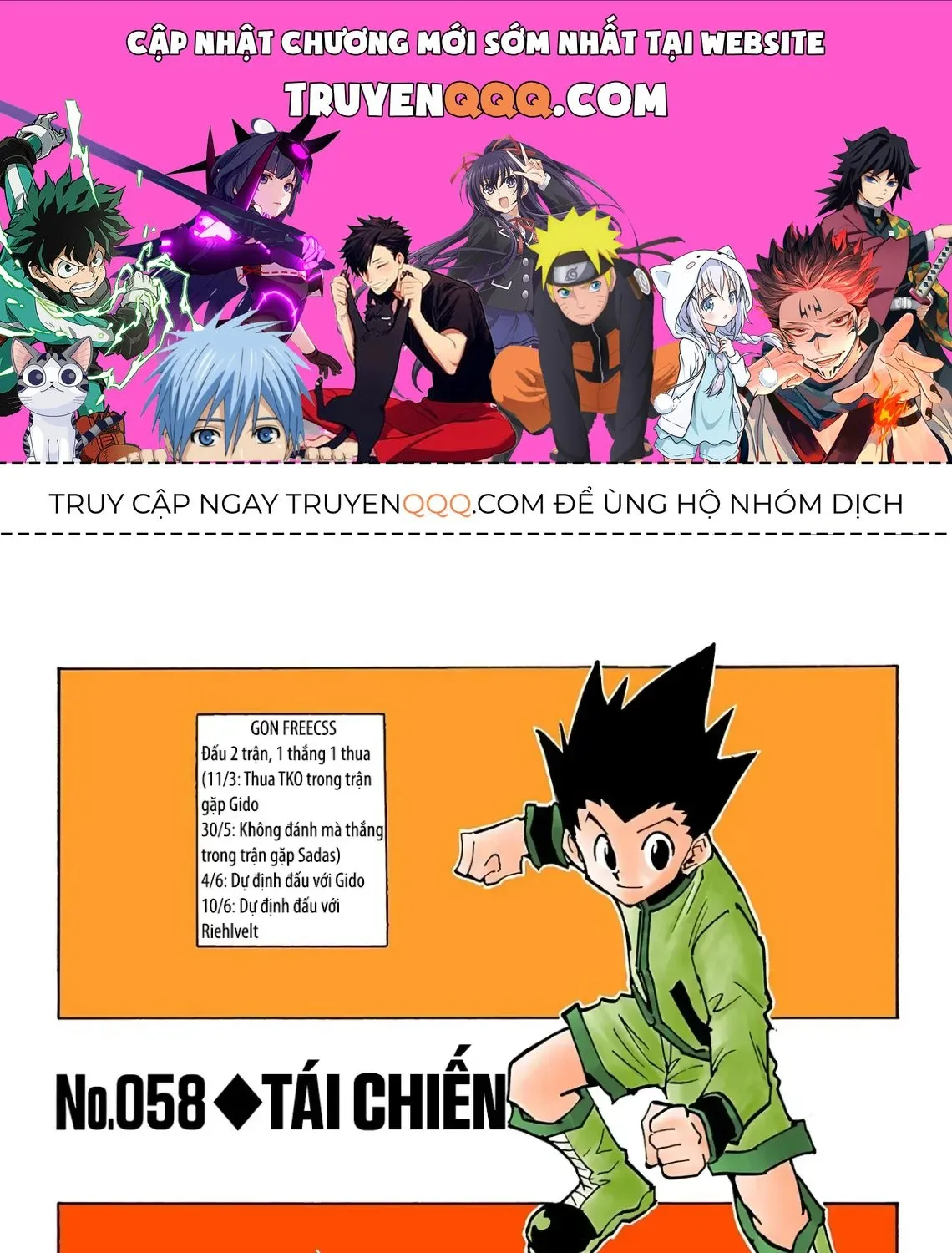 Hunter×Hunter (Digital Colored) Chap 58 - Next Chap 59