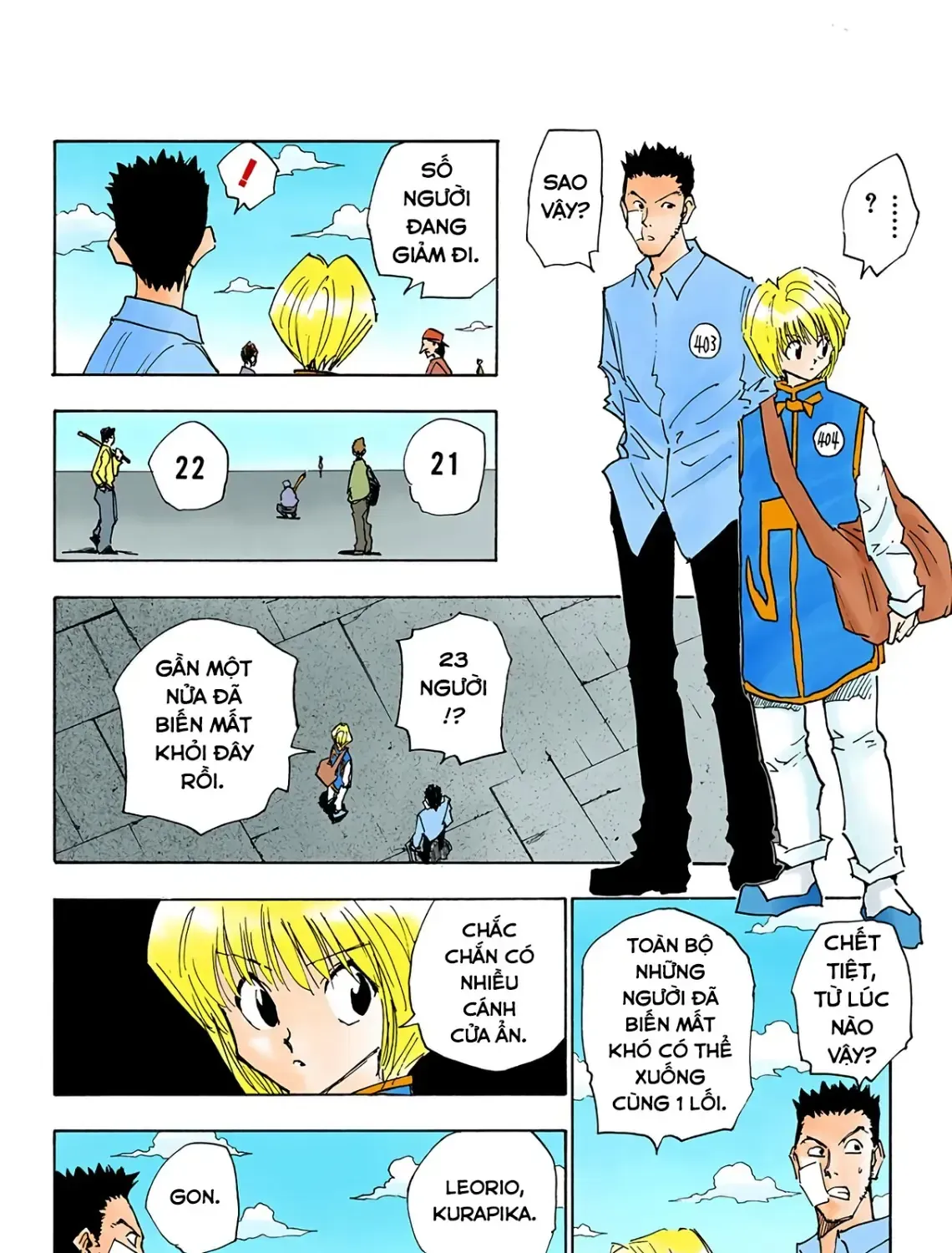 Hunter×Hunter (Digital Colored) Chap 15 - Next Chap 16